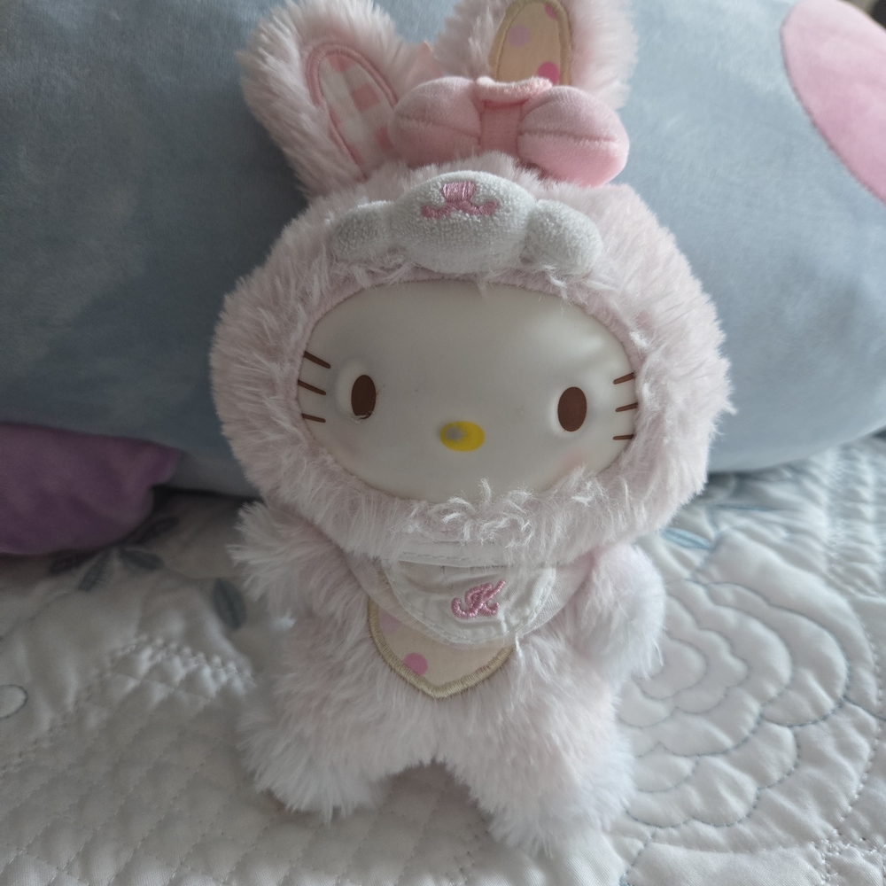 Cute Pink Bunny Plush Toy